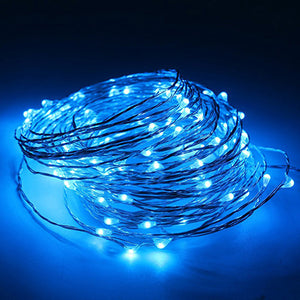 1M 2M 3M Silver Copper Wire Led Fairy String Lights